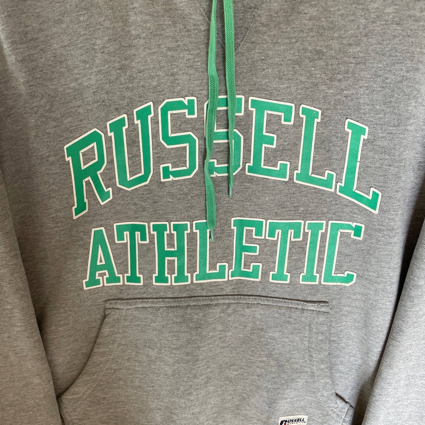 Grå Vintage Russell Athletics Hoodie