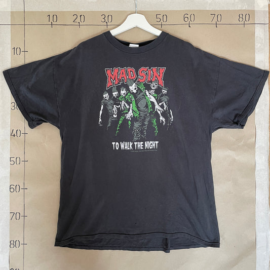 Sort Vintage Mad Sin T-Shirt