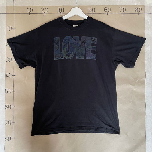Sort Vintage LOVE T-Shirt