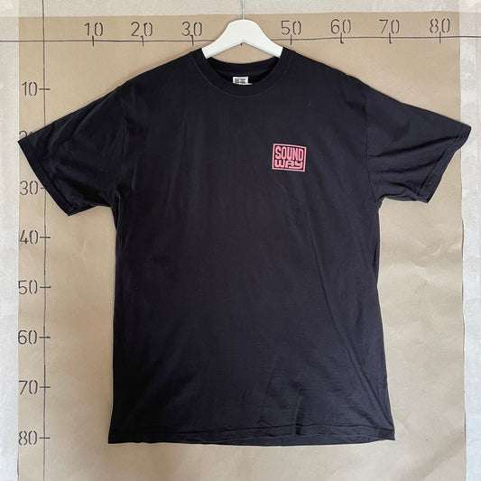 Sort Vintage Sound Way T-Shirt