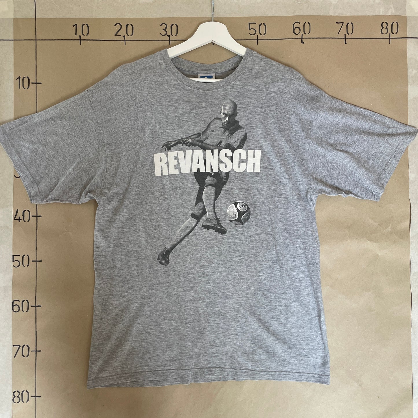 Grå Vintage Revansch T-Shirt