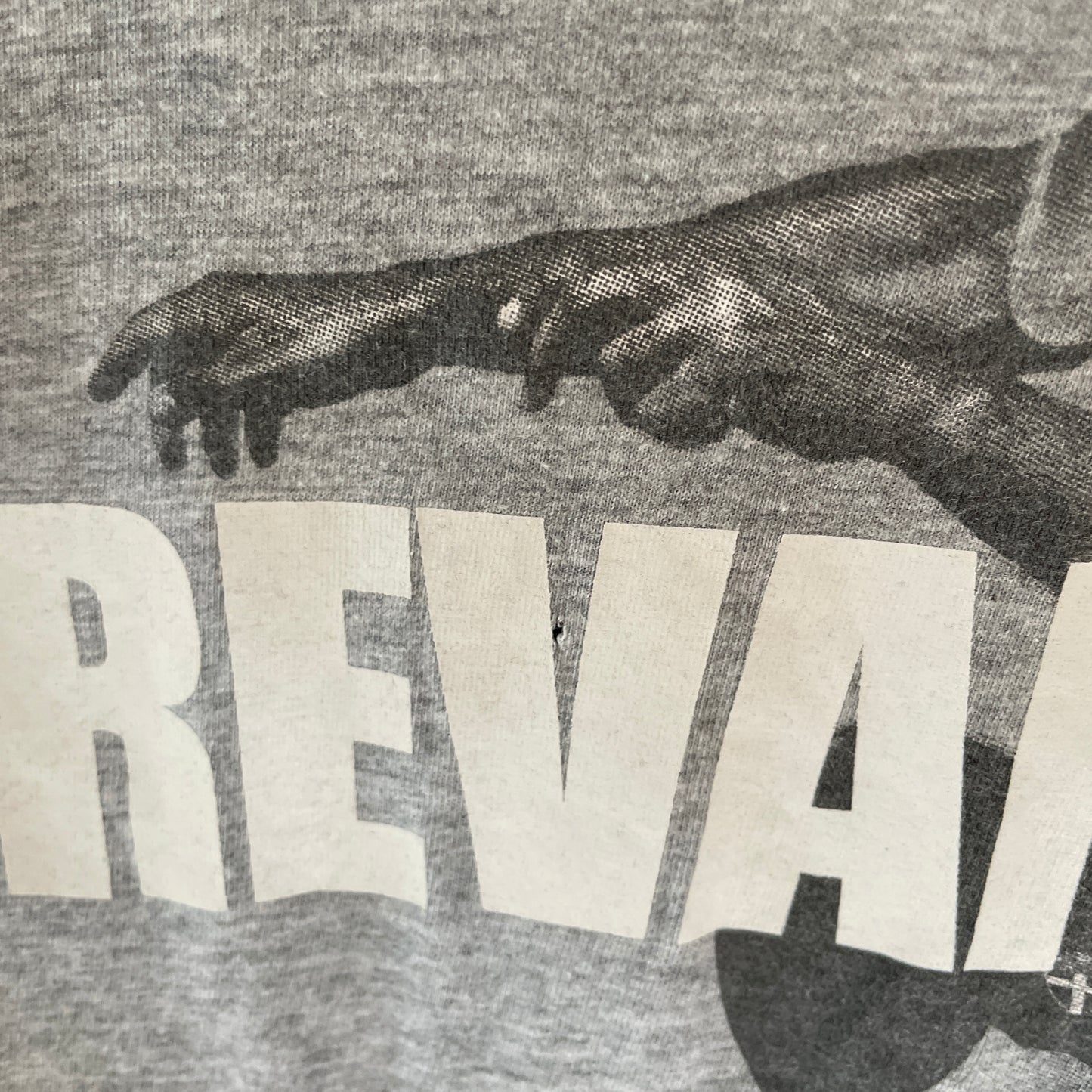 Grå Vintage Revansch T-Shirt