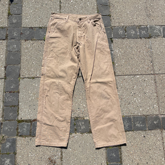 Vintage Khaki Wrangler Workwear Bukser
