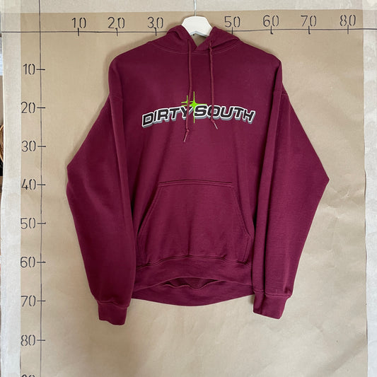 Rød Vintage Dirty South Hoodie