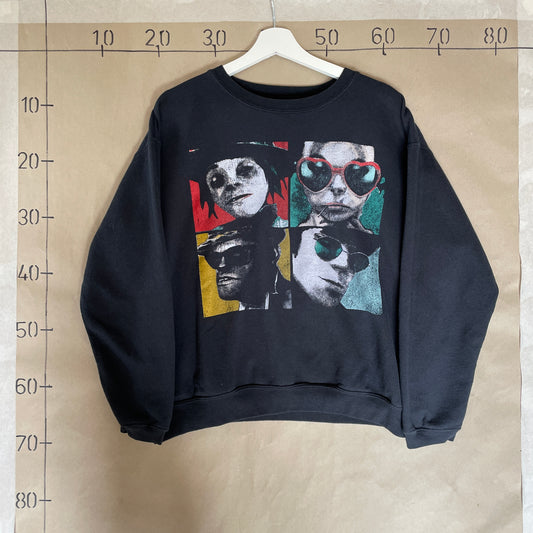 Sort Vintage Gorillaz Sweatshirt