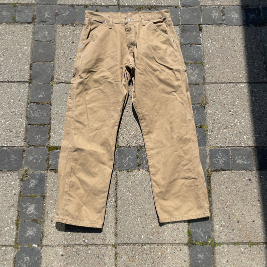 Beige Wrangler Carpenter Vintage Bukser