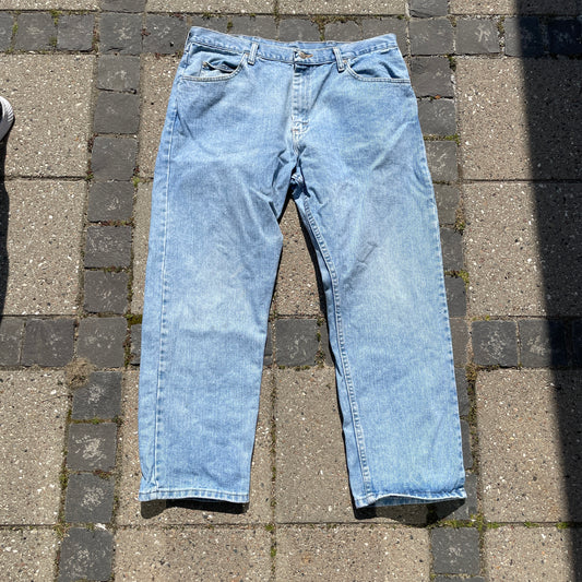 Vintage Lyseblå Wrangler Jeans – Relaxed Fit