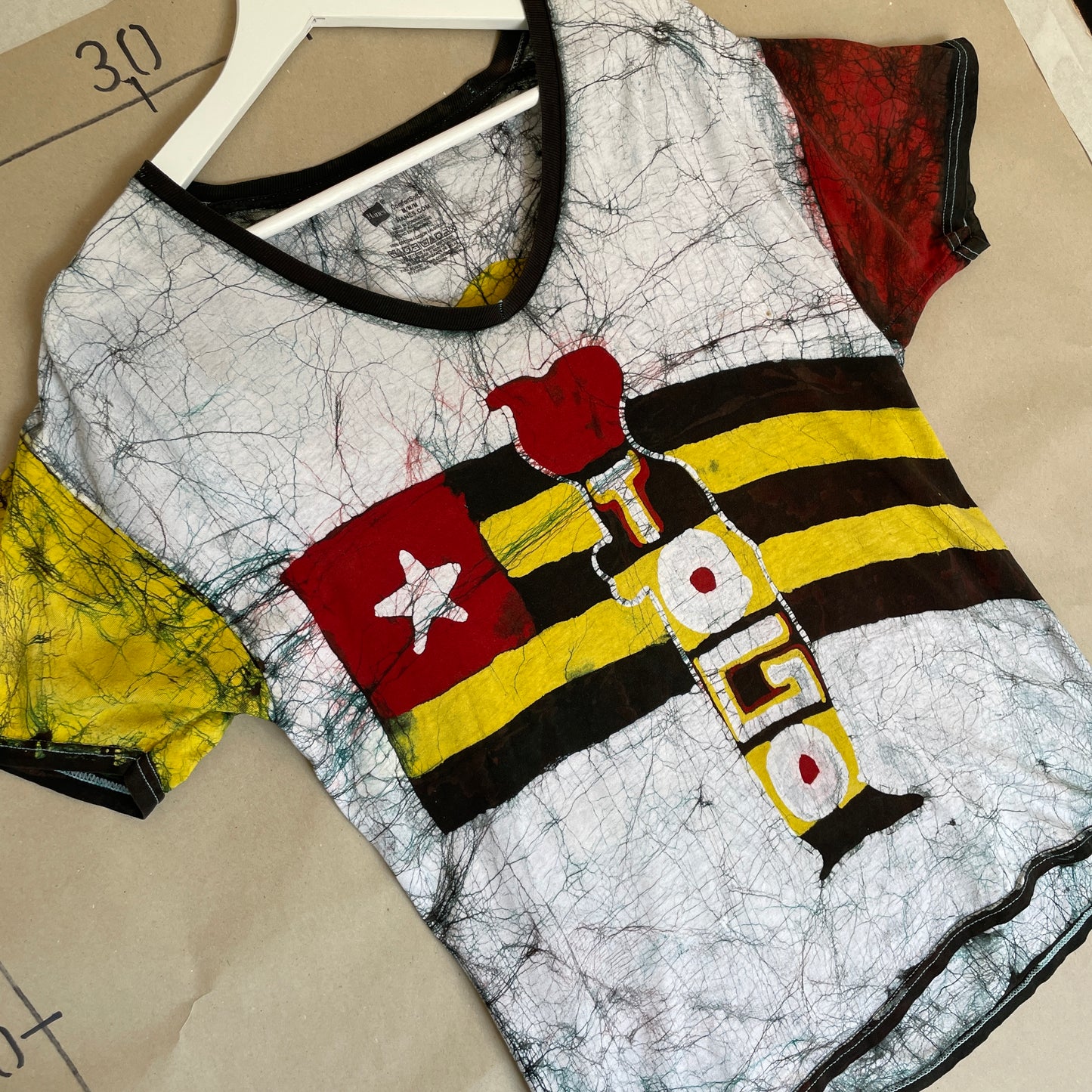 Multifarvet Vintage Togo T-Shirt