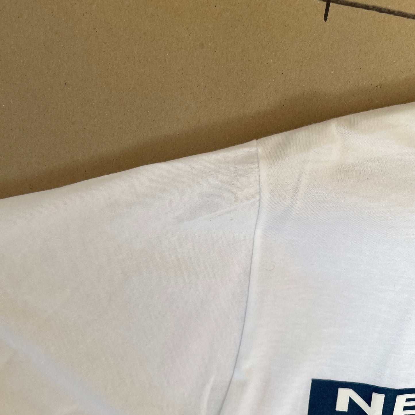 Hvid Vintage New York USA T-Shirt