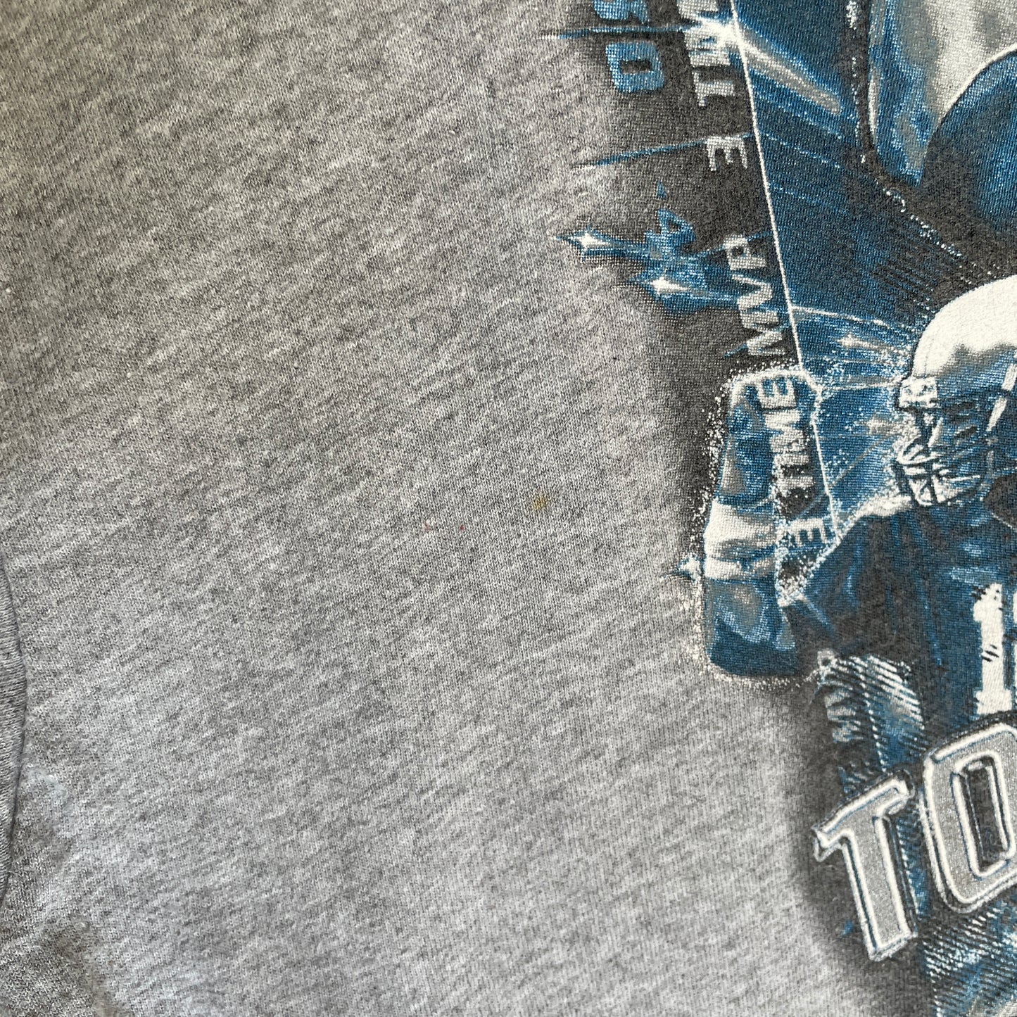Grå Vintage Tom Brady T-Shirt