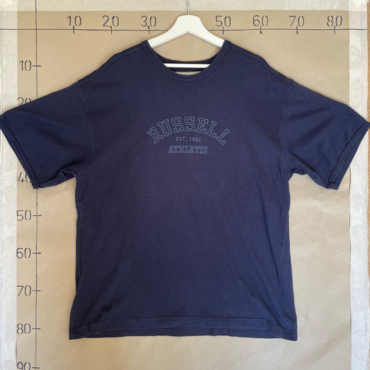 Blå Vintage Russell Athletic T-Shirt