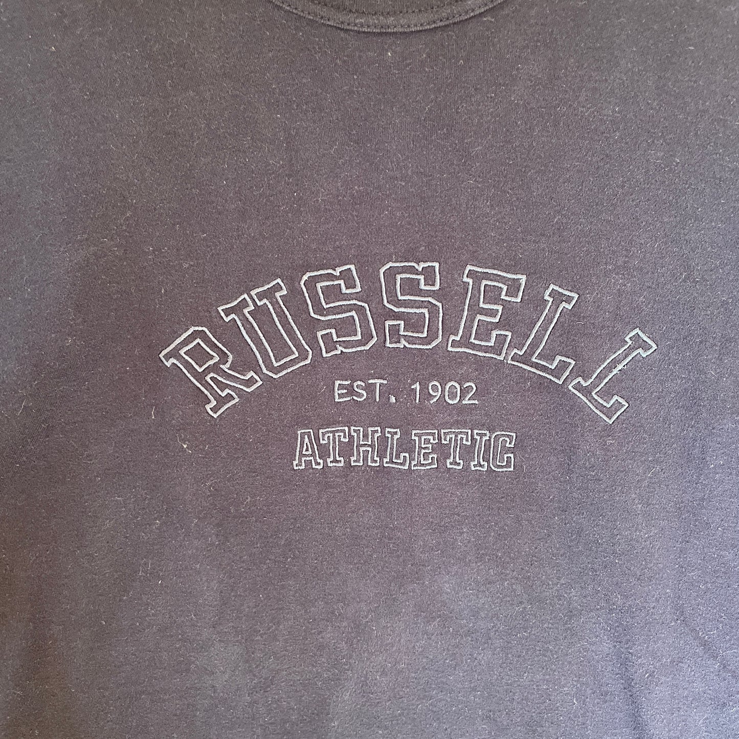 Blå Vintage Russell Athletic T-Shirt