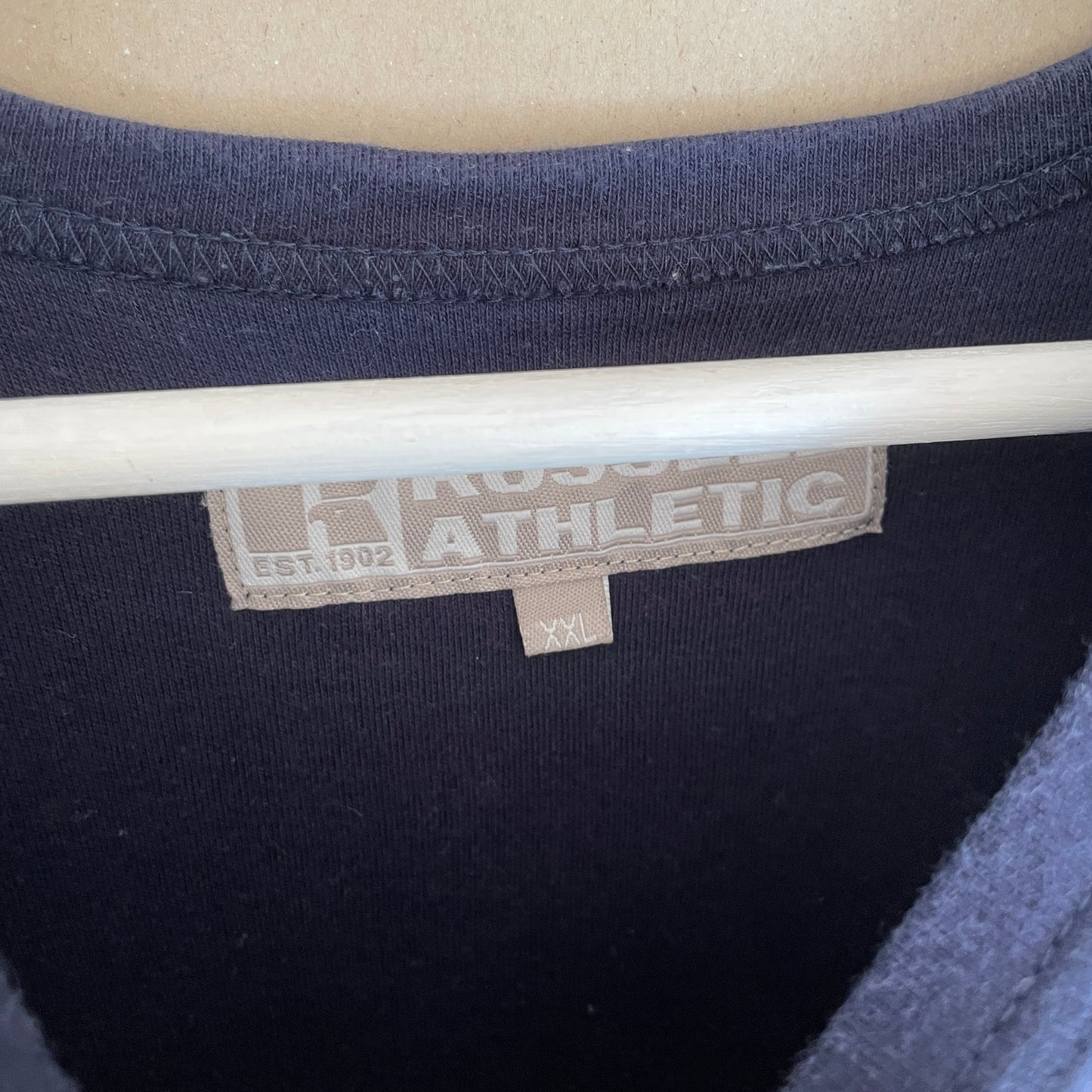 Blå Vintage Russell Athletic T-Shirt