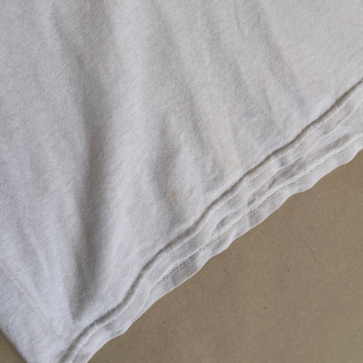 Hvid Vintage Skildpadde T-Shirt