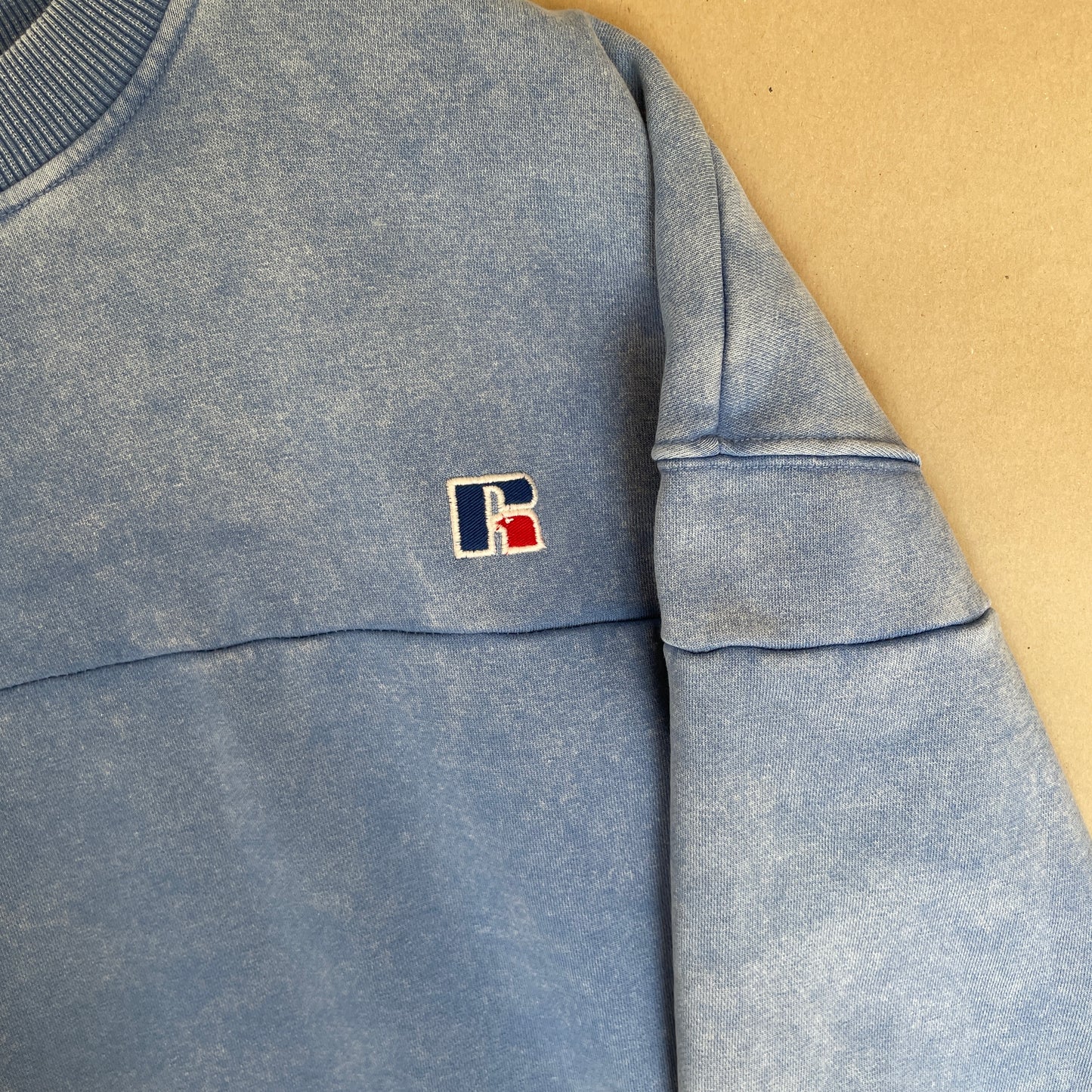 Blå Vintage Russell Athletic Sweatshirt
