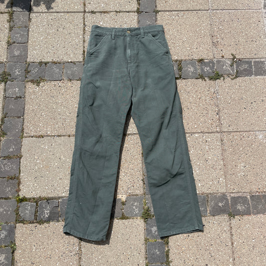 Grønne Carhartt Single Knee Work Pants