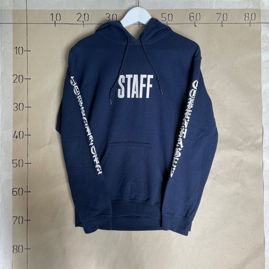 Mørkeblå Justin Bieber Purpose Tour “Staff” Hoodie