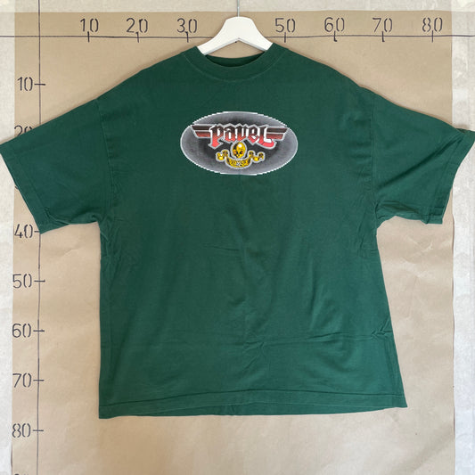 Mørkegrøn Vintage Pavel T-Shirt