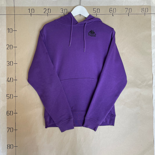 Lilla Kappa Hoodie Med Logo Print