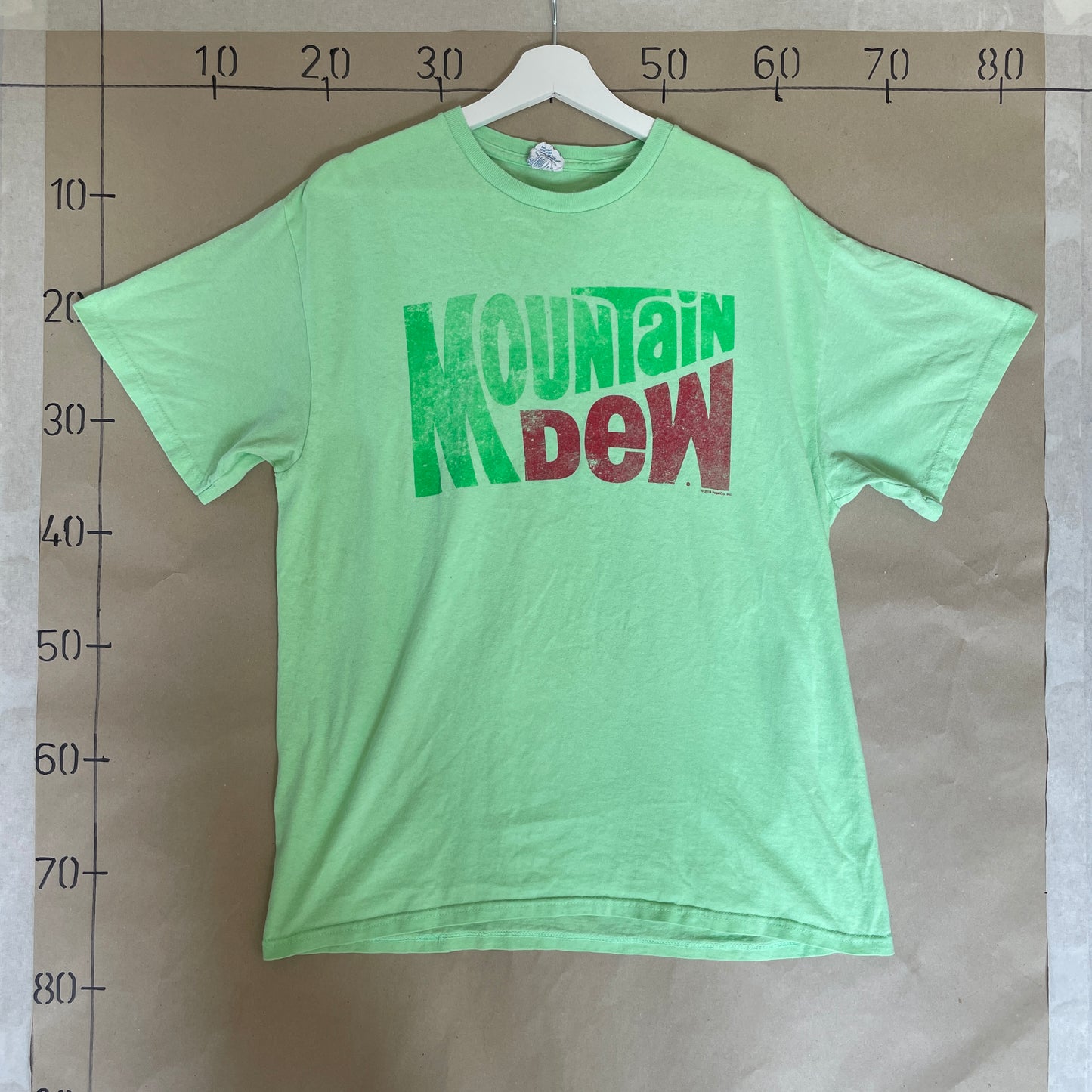 Grøn Vintage Mountain Dew T-Shirt