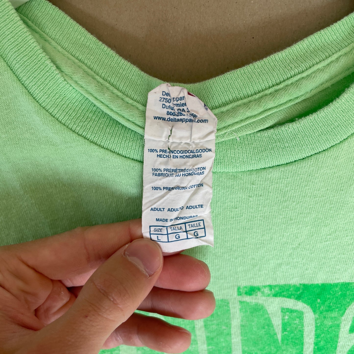 Grøn Vintage Mountain Dew T-Shirt