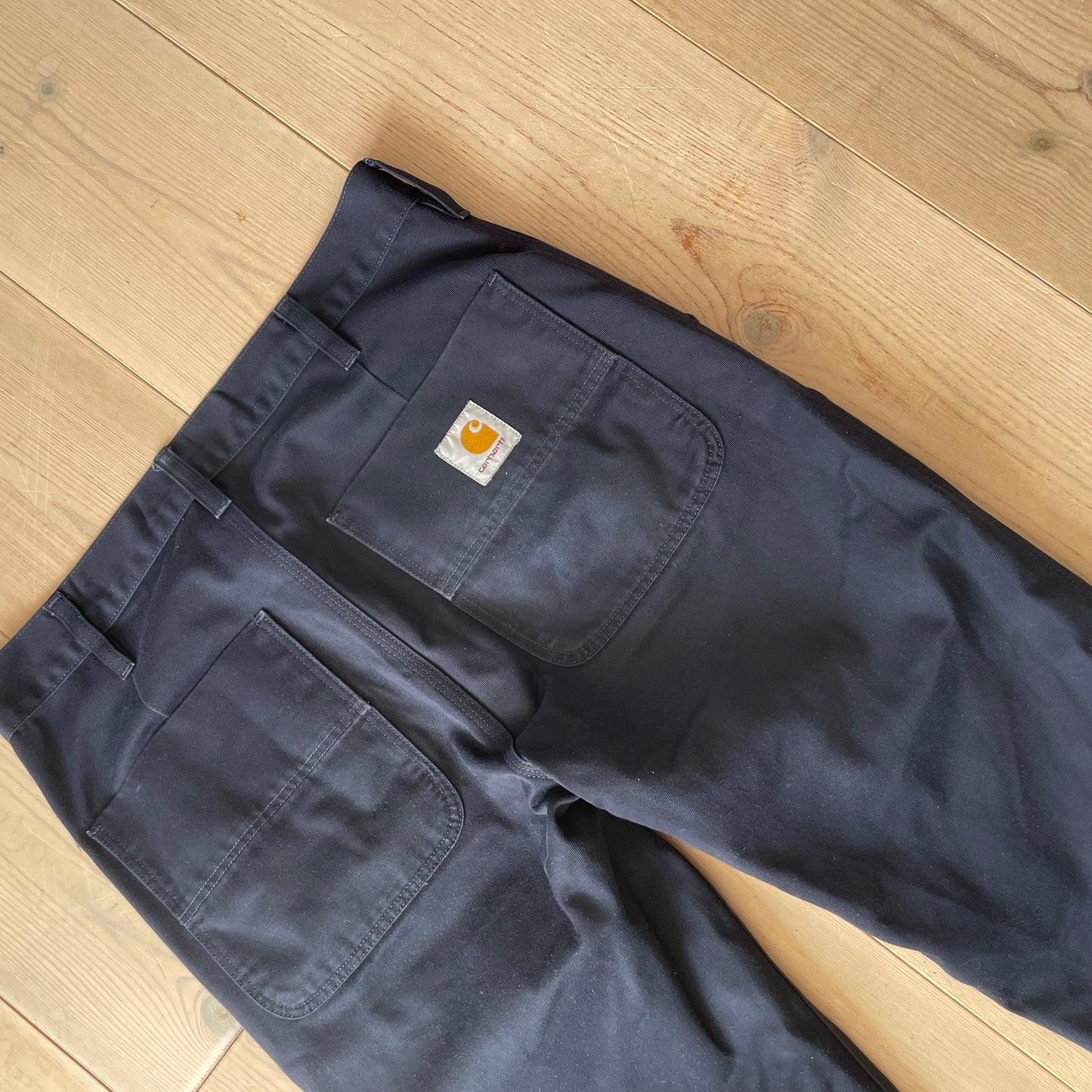 Blå Carhartt Abbott Pant Chinos