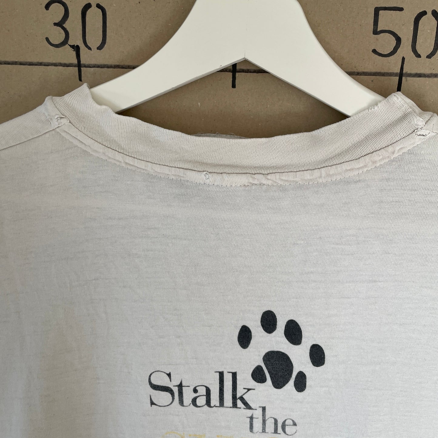 Hvid Vintage Stalk The Sun T-Shirt