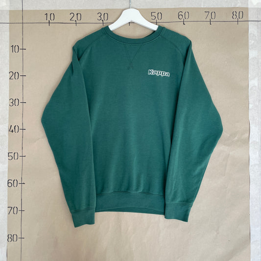 Grøn Vintage Kappa Sweatshirt