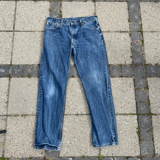 Blå Levi’s 521 Jeans – Klassisk Vintage Denim