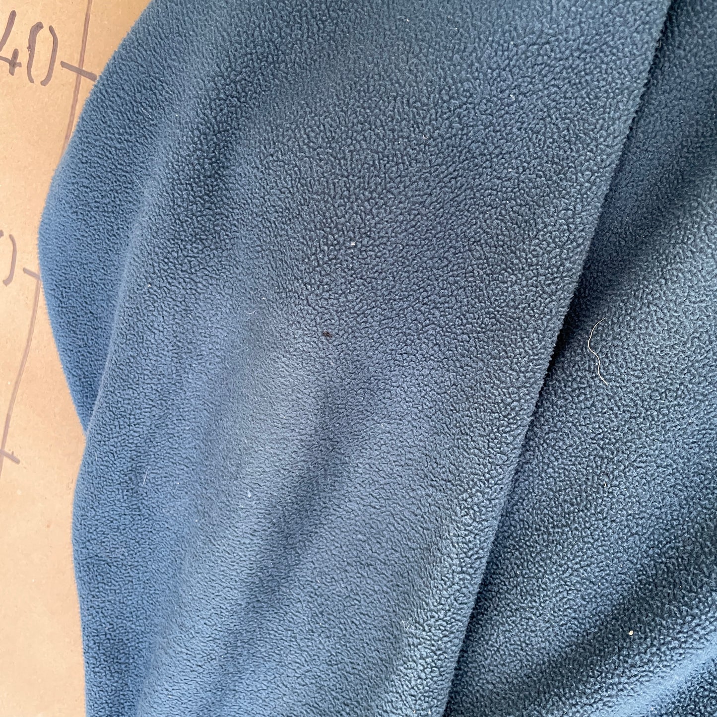 Blå Vintage Montreal Hockey Fleece Med Lynlås