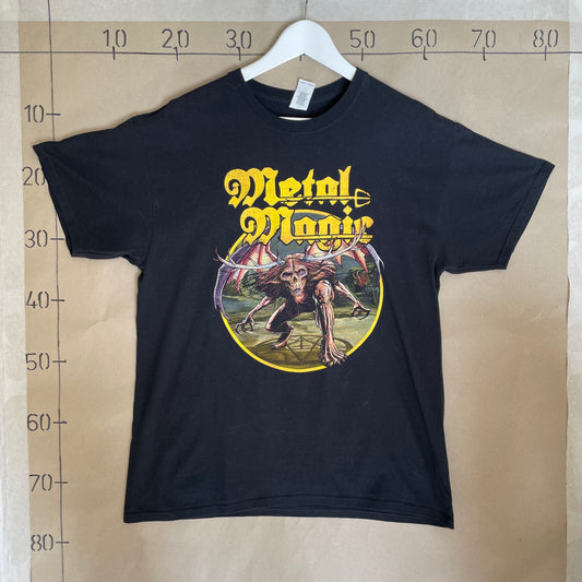 Sort Metal Magic Festival T-Shirt Med Gul Grafik