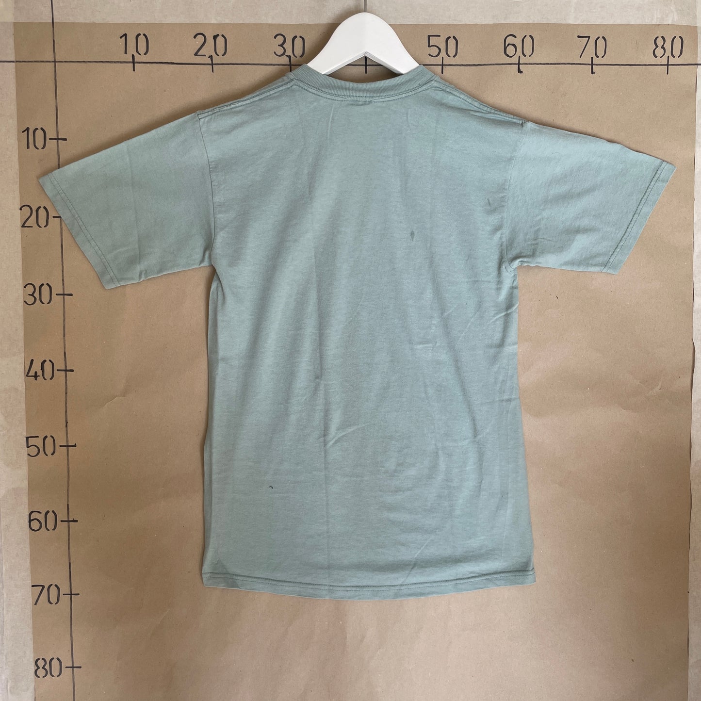 Lysegrøn Mesa Verde T-Shirt Med Broderi-Inspireret Print