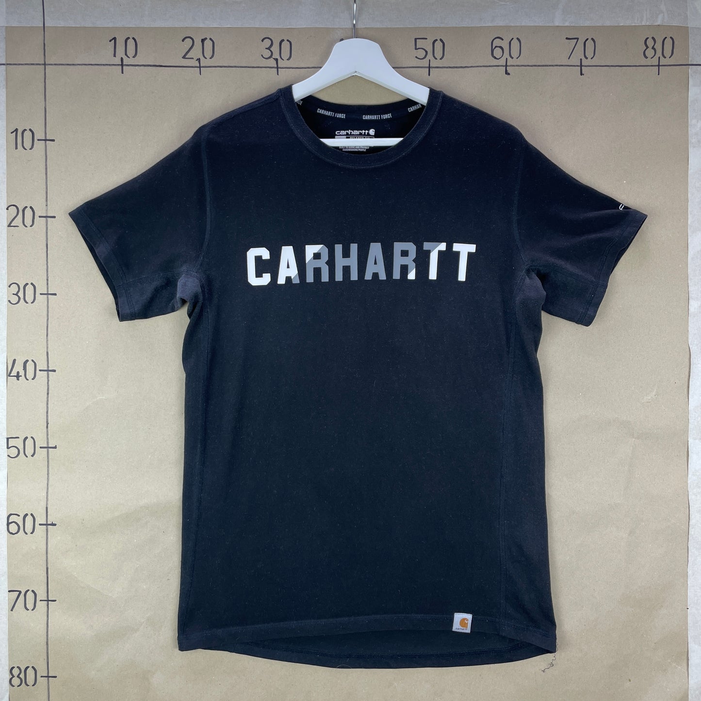 Sort Carhartt Force T-Shirt – Klassisk Streetwear