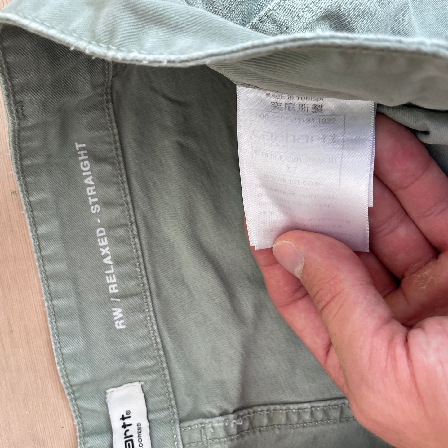 Grønne Vintage Carhartt Work Pants I Relaxed Straight Fit