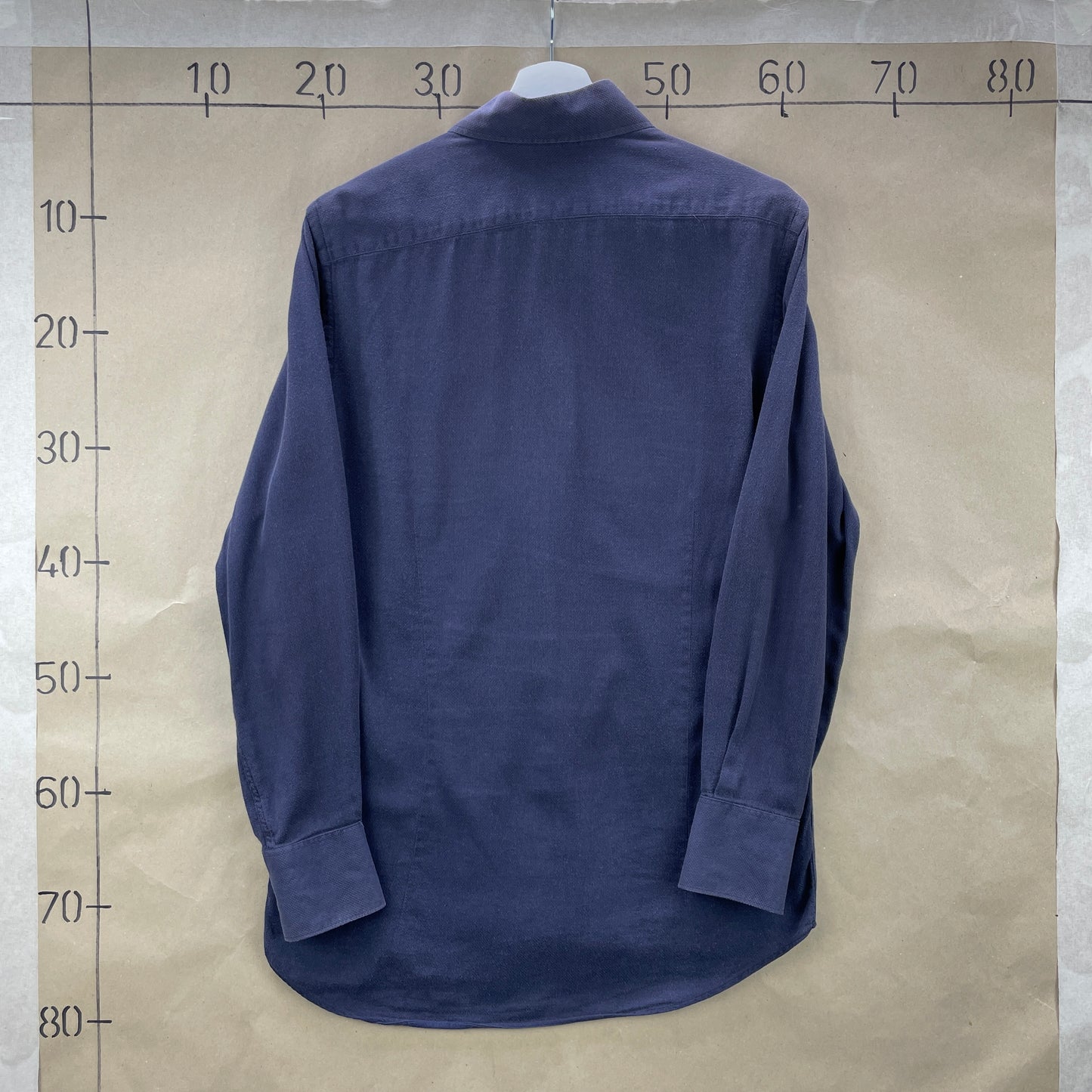 Blue Industry Mørkeblå Skjorte Klassisk Med Diskret Detalje