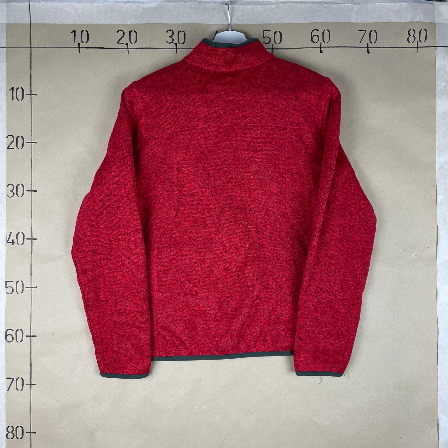 L.L. Bean Rød Fleecejakke Outdoor Stil