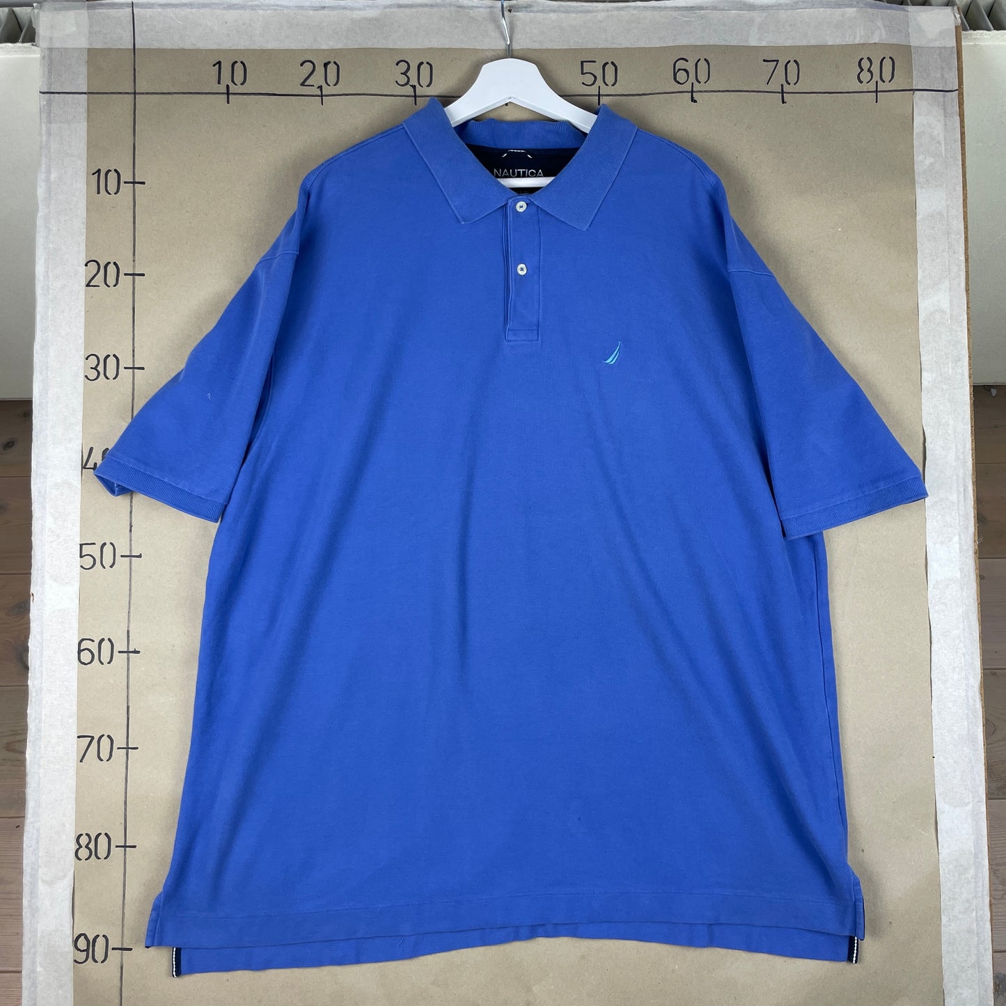 Blå Vintage Nautica Polo True Deck Shirt