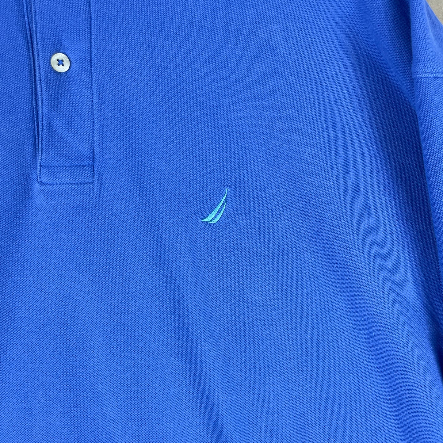 Blå Vintage Nautica Polo True Deck Shirt