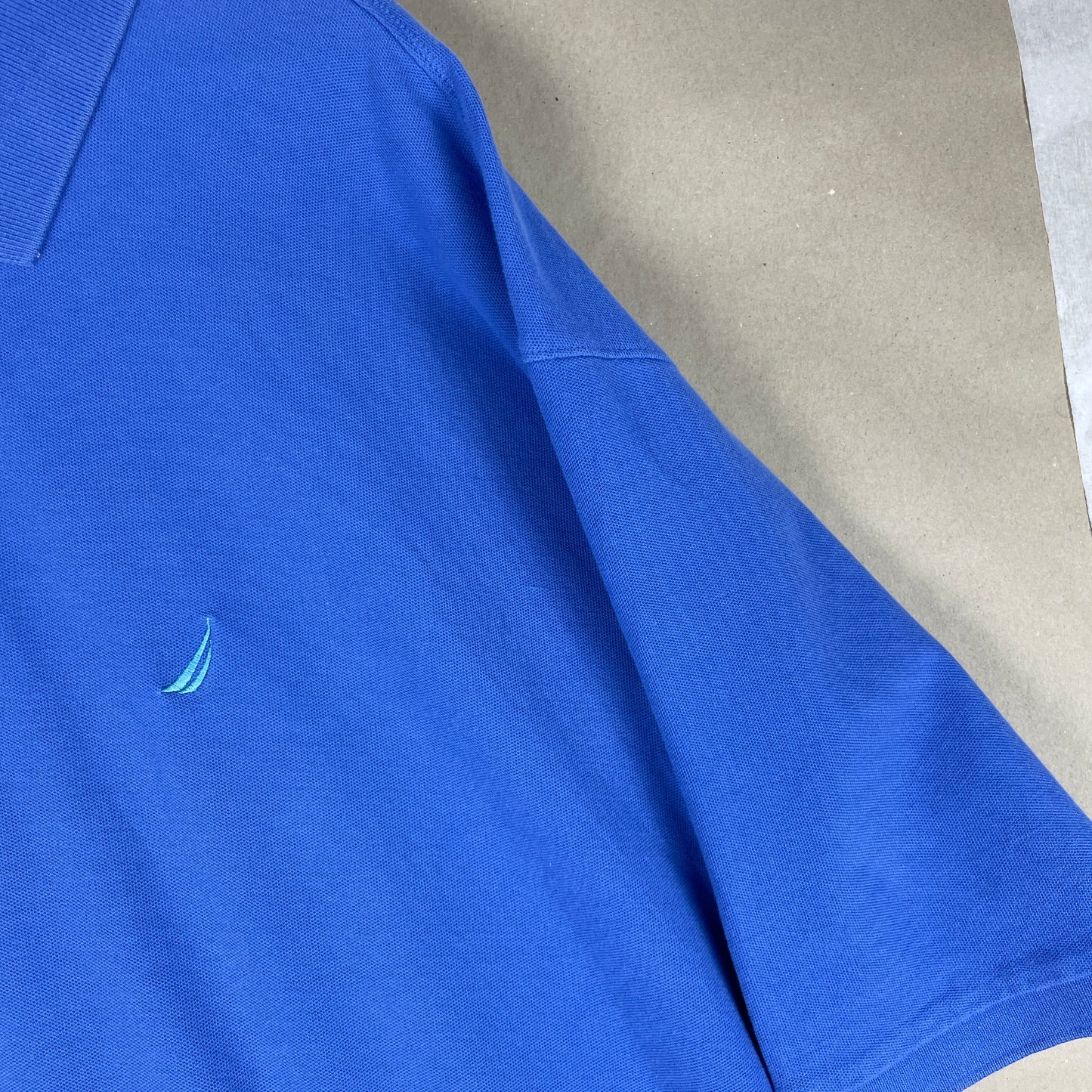 Blå Vintage Nautica Polo True Deck Shirt