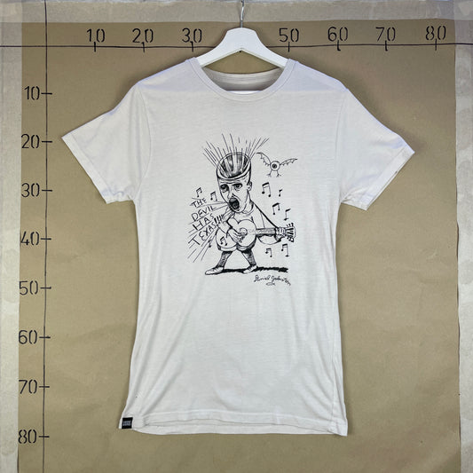 Hvid Vintage Dedicated Daniel Johnston T-Shirt Med Grafikprint