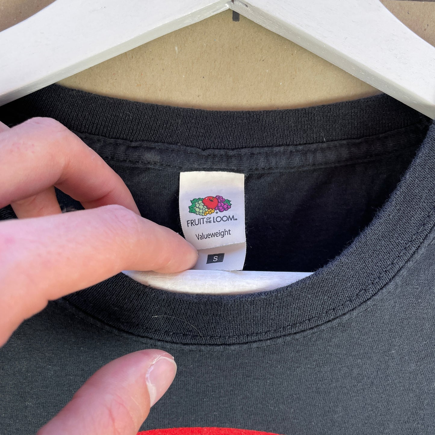 Sort The Dedication 2024 Tour T-Shirt Med Rygprint