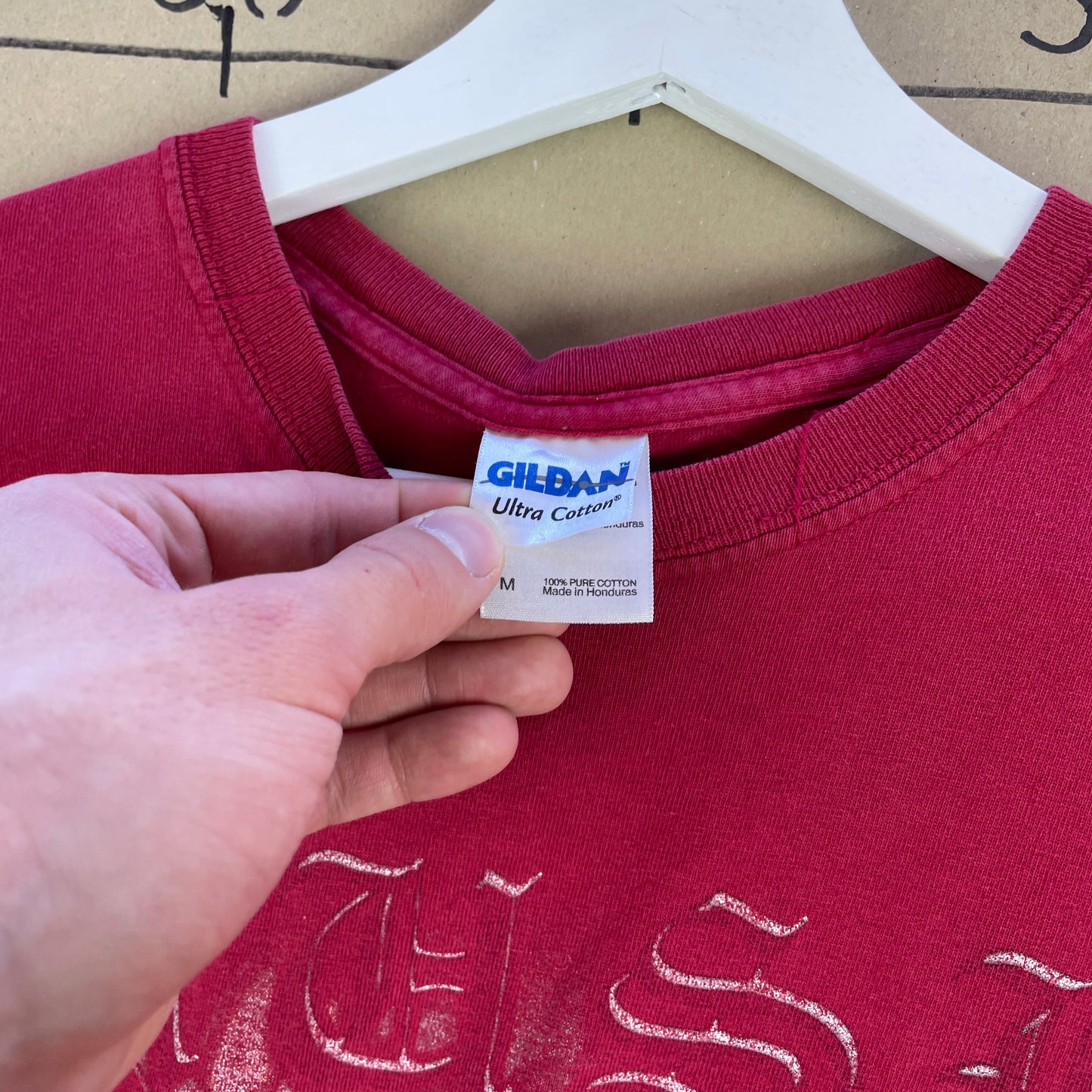 Rød Vintage Rush Snakes & Arrows Tour 2007 T-Shirt Med Rygprint