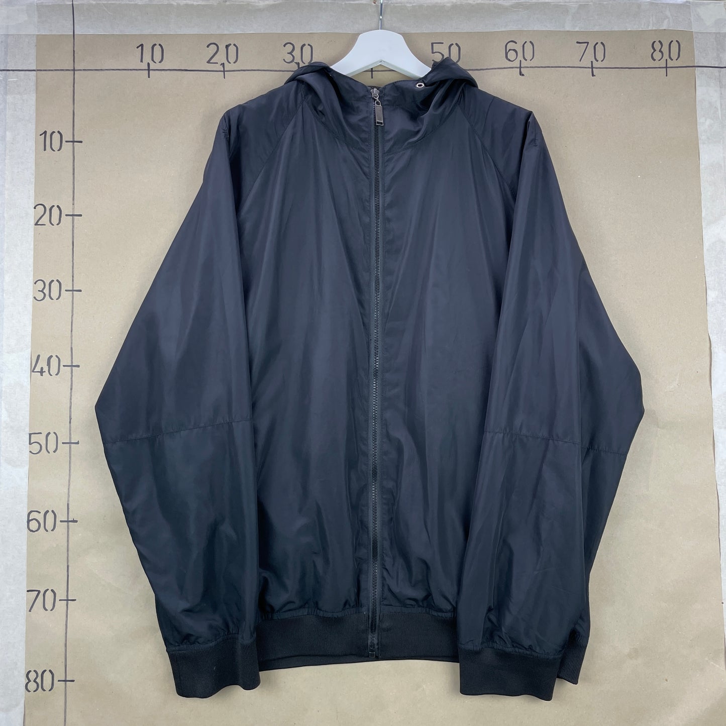 Sort Brandit Letvægts Vindjakke Med Hætte Og Meshfor