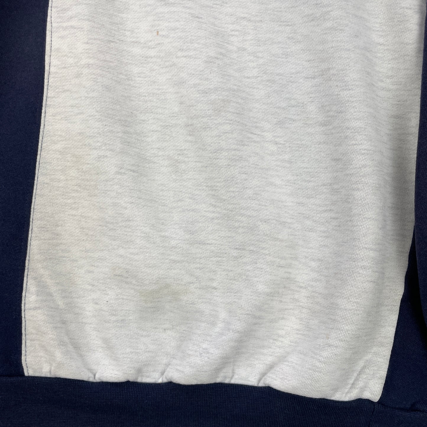 Vintage Navy Og Grå Adidas Sweatshirt – Unikt Delt Design