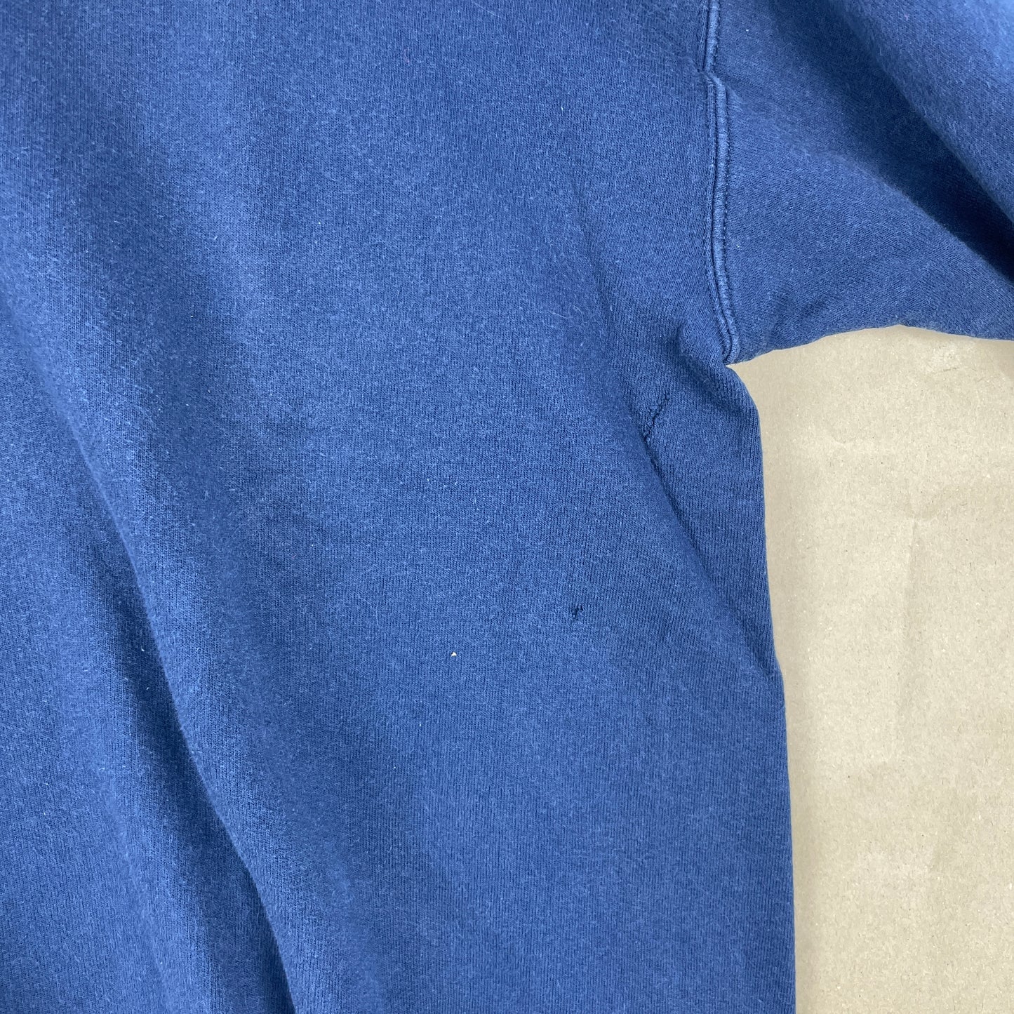 Navy Blå Hanes Kern County Fire Sweatshirt – Amerikansk Vintage Look