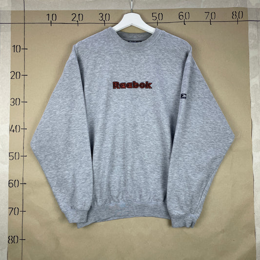 Grå Reebok Essentials Sweatshirt – 90’er Sportswear Vibe