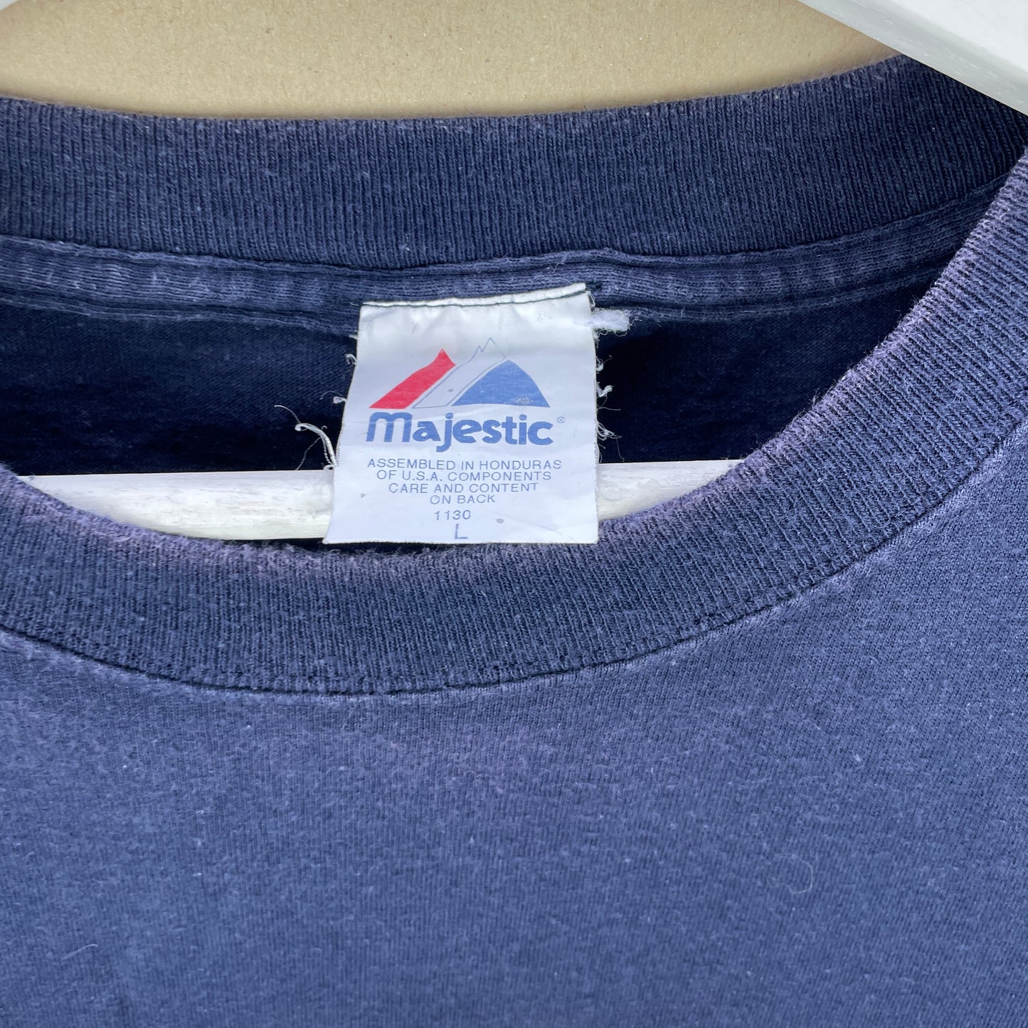 Navy Blå Boston Red Sox T-Shirt – Klassisk MLB Fan Look