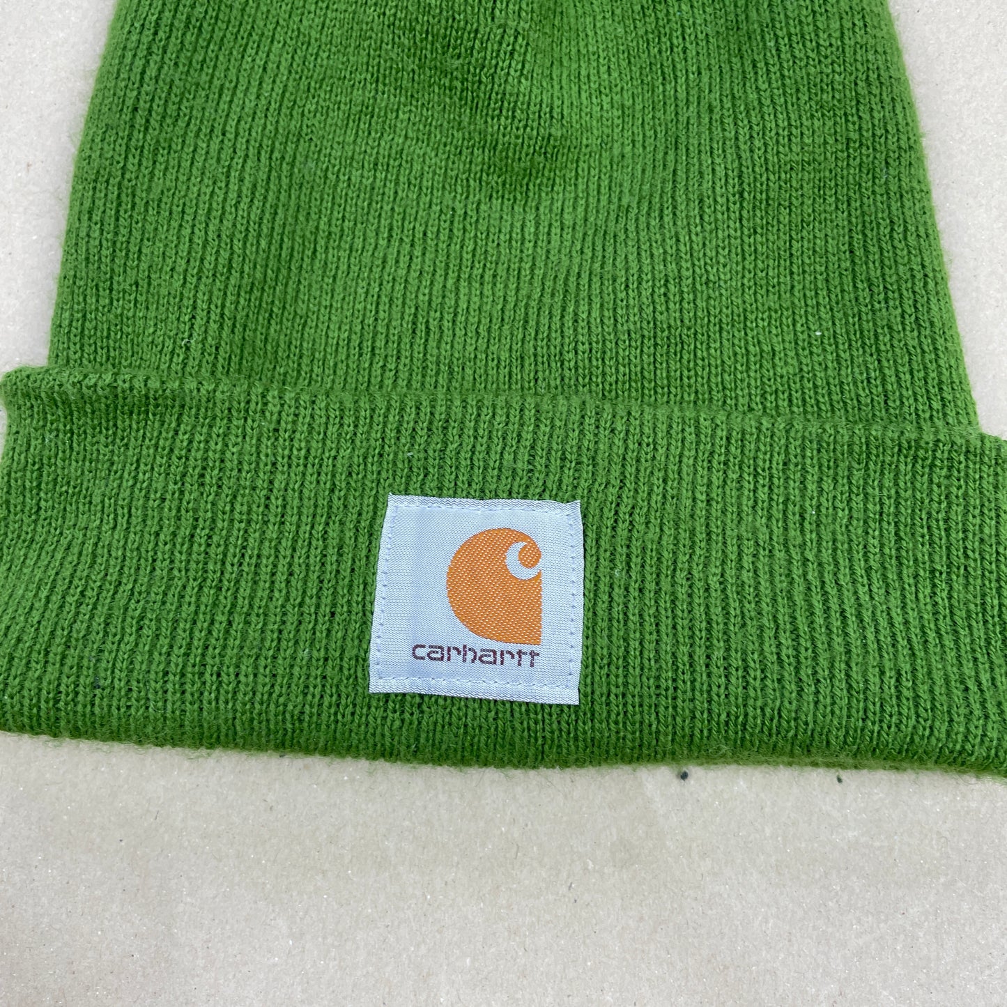 Grøn Carhartt Watch Beanie – Klassisk Streetwear Hue