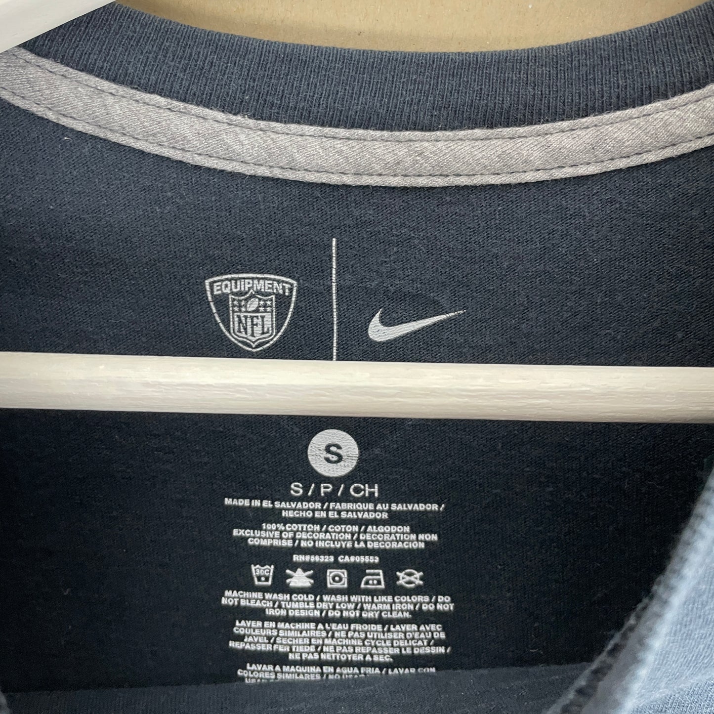 Sort Nike Baltimore Ravens T-Shirt