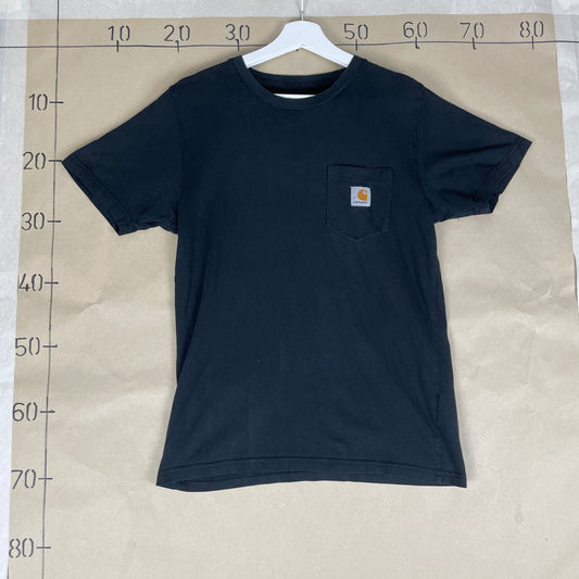 Sort Vintage Carhartt Pocket T-Shirt